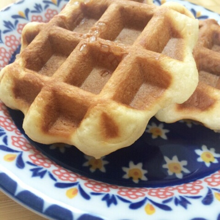 バターの香り漂う カリカリ ワッフル レシピ 作り方 By はるっちじゅんじ 楽天レシピ